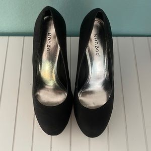 Black heels